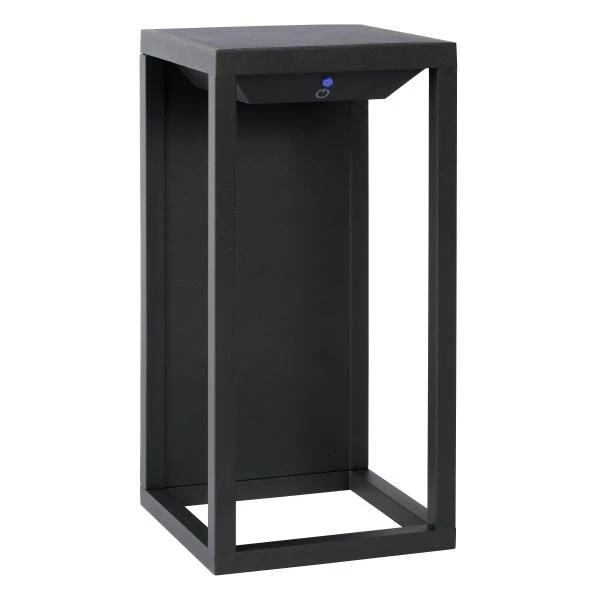 Lucide TENSO SOLAR - Wandlamp Buiten - LED - 1x2,2W 3000K - IP54 - Antraciet - detail 1